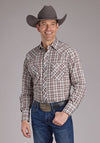 Roper Men Plaid - Broken horn