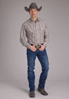 Roper Men Plaid - Broken horn