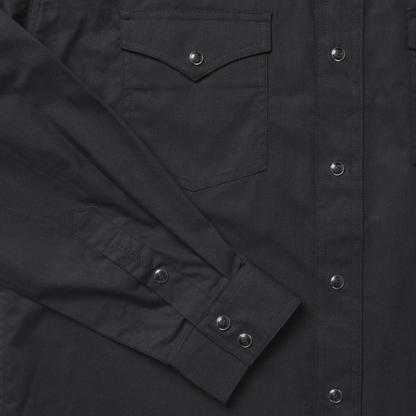 Stetson Classic Solid Poplin Shirt - Broken horn