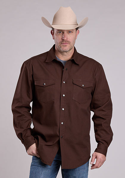 Roper Cotton Canvas Shirt - Broken horn