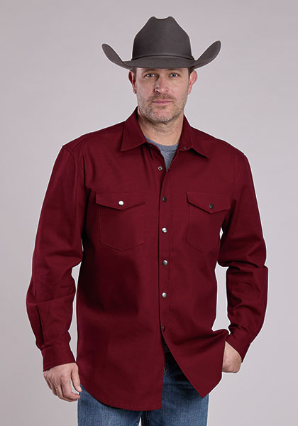 Roper Cotton Canvas Shirt - Broken horn