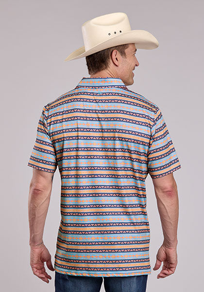 Roper Small Aztec Print Knit Pullover - Broken horn