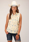 Roper Women Vintage Wheat Print - Broken horn