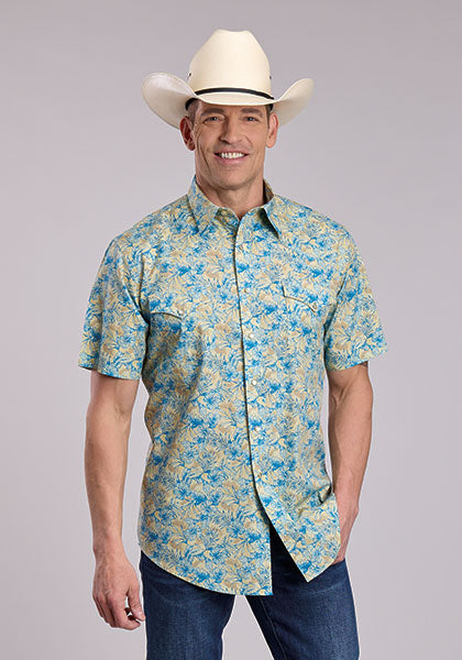 Roper Men's Hibiscus Dreams - Broken horn