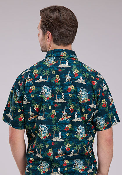 Roper Men's Panlolos Print - Broken horn