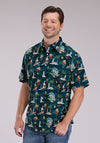 Roper Men's Panlolos Print - Broken horn