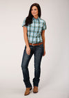 Roper Women Medow Plaid - Broken horn
