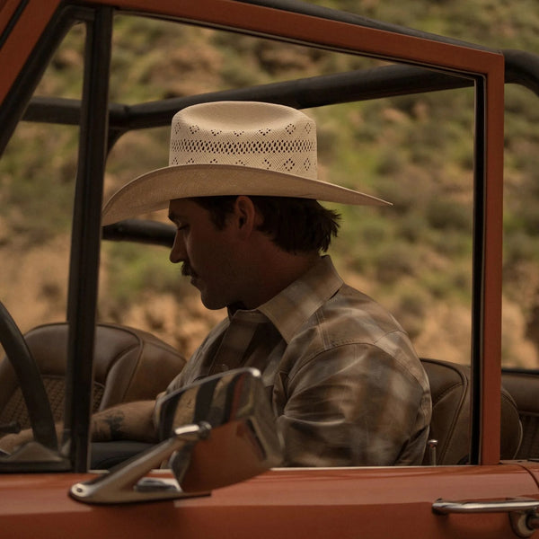 Stetson Gold Dust Plaid - Broken horn