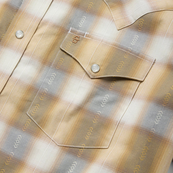 Stetson Gold Dust Plaid - Broken horn