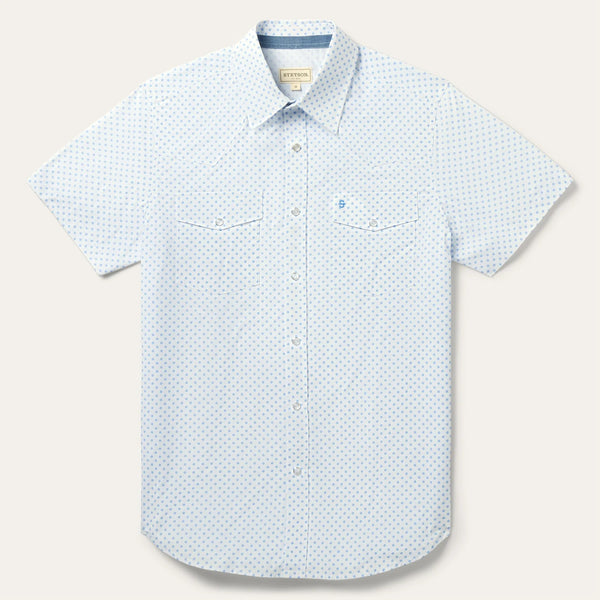 Stetson Silver Spur Print - Broken horn