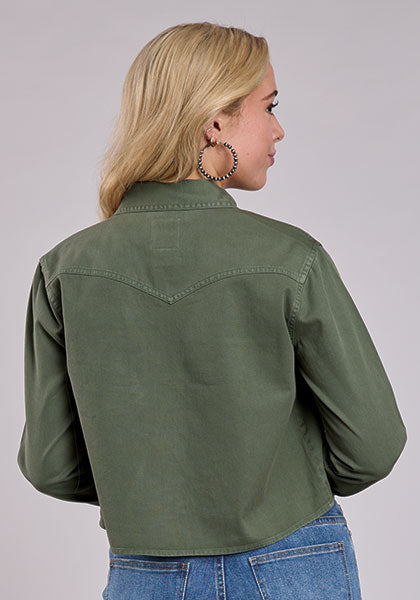 Roper Women Long Sleeve Shirt - Broken horn