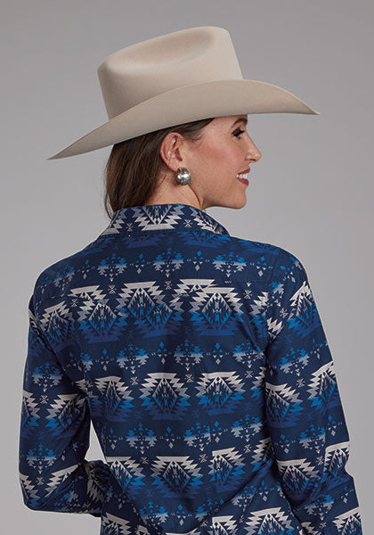 Roper Women Ombre Aztec Print - Broken horn