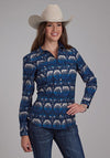 Roper Women Ombre Aztec Print - Broken horn