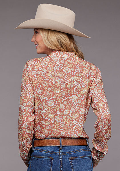Stetson Women Sunset Floral Print - Broken horn