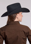 Roper Solid Poplin - Broken horn