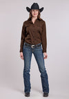 Roper Solid Poplin - Broken horn