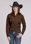 Roper Solid Poplin - Broken horn