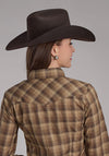 Roper Women Brown/Tan Ombre Tan - Broken horn