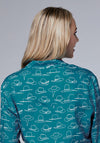 Roper Women Many Hat Printed Rayon - Broken horn