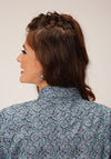 Roper Women Peacock Paisley - Broken horn
