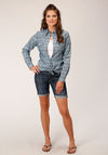 Roper Women Peacock Paisley - Broken horn