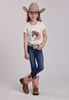 Roper Cotton Jersey Tee - Broken horn