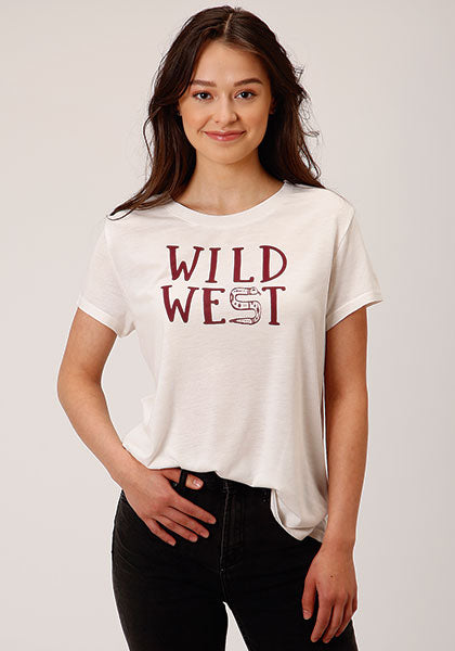 Roper Women Printed Knit - Broken horn