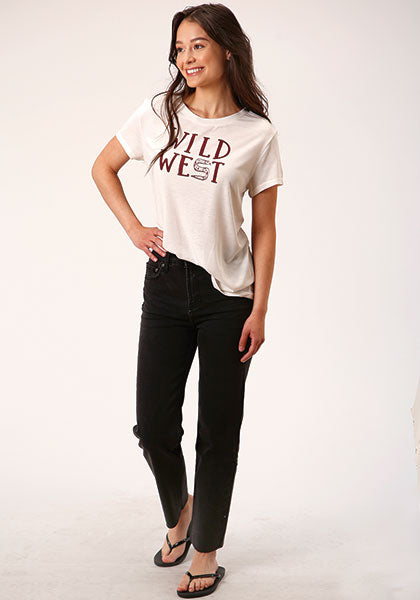 Roper Women Printed Knit - Broken horn