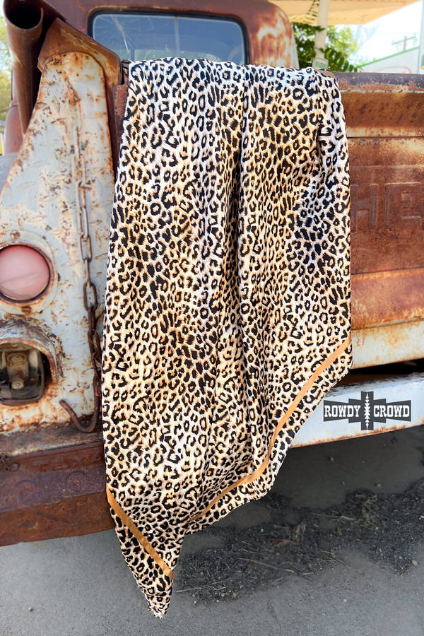 Liberty Leopard Wild Rag/ Scarf - Broken horn