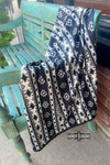 Small Aztec Nights Wild Rag/ Scarf - Broken horn