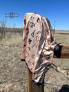 Small Hey Cowboy Wild Rag/Scraf - Broken horn