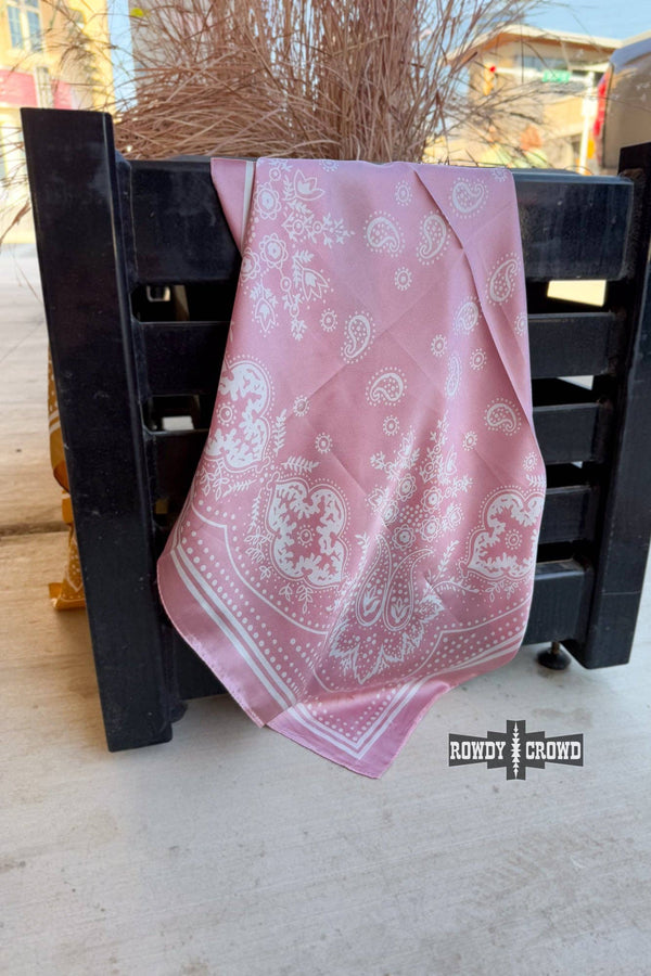 Buffalo Bandana Wild Rags - Small - Broken horn