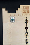Chapparal Concho Scarf Slide - Broken horn