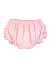 Baby Girls Pink Knit RuffleButt Bloomer - Broken horn