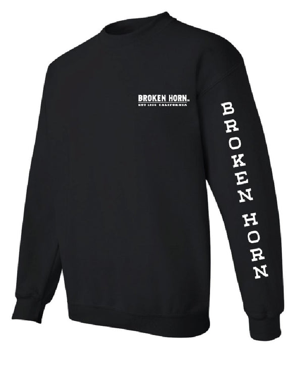 Broken Horn Crewneck Sweatshirt - Broken horn