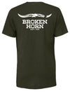 Broken Horn Logo Tee - Broken horn