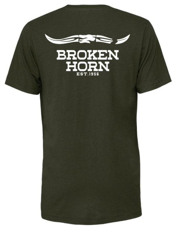 Broken Horn Logo Tee - Broken horn
