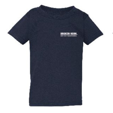 Broken Horn Toddler Logo Tee - Broken horn