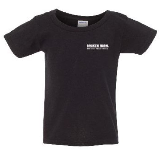 Broken Horn Toddler Logo Tee - Broken horn
