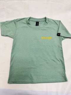 Broken Horn Youth Tee - Sage - Broken horn