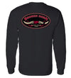 Broken Horn Logo Tee - Long Sleeve Black - Broken horn