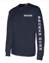 Broken Horn Logo Long Sleeve Tee - Circle Logo - Broken horn