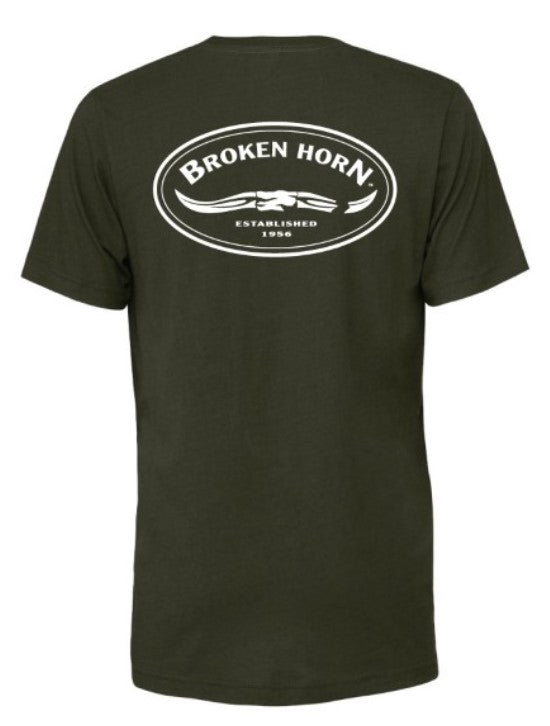Broken Horn Logo Tee - Broken horn