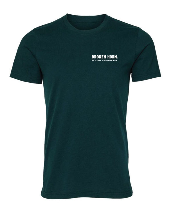 Broken Horn Logo Tee -Atlantic - Broken horn