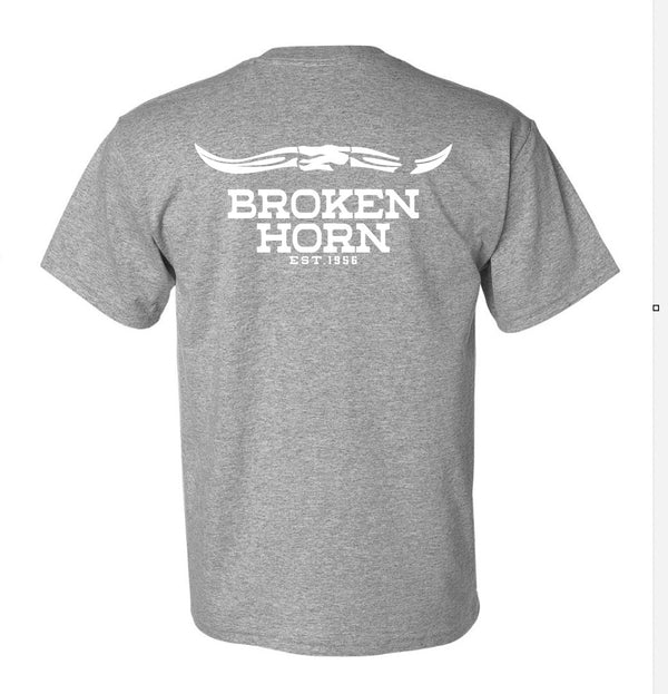 Broken Horn Logo Tee - Broken horn