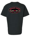 Broken Horn Youth Logo Tee - Black - Broken horn