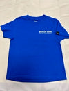 Broken Horn Youth Tee - Royal - Broken horn
