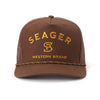 Seager Branded Trucker Snapback - Broken horn