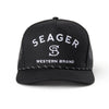 Seager Branded Trucker Snapback - Broken horn