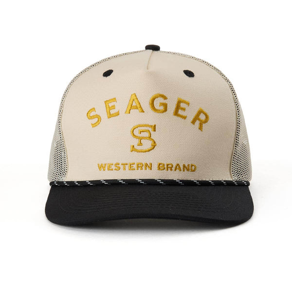 Seager Branded Trucker Snapback - Broken horn